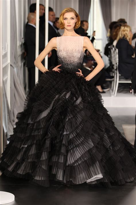 dior black wedding dress|authentic christian Dior dresses.